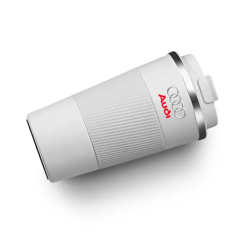 500ml Stainless Steel Coffee Tumbler Thermos Cup Portable Travel Thermal Mug for Audi C6 C5 C7 A1 A3 A4 B5 B6 B7 B8 A5 A6 A7 Q3