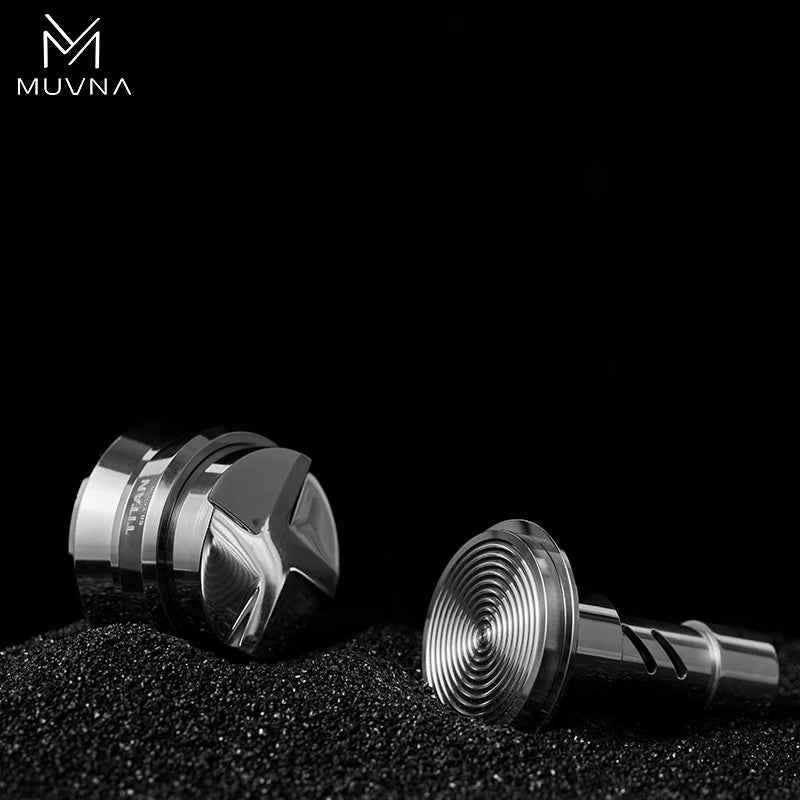 MUVNA V2 Espresso Tamper, 30lbs pressure Spring-loaded Coffee Tamper,Stainless Steel Gravity Adaptive Height Distributor New Set