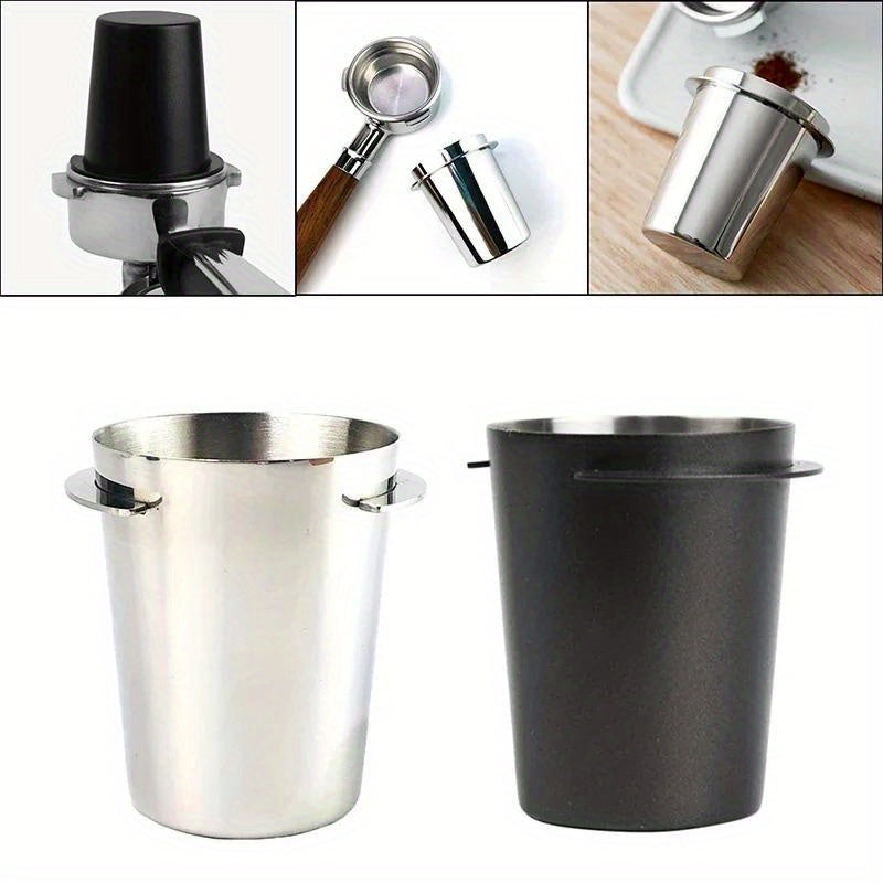 58/53/51mm Coffee Dosing Cup Sniffing Mug For Espresso Machine Wear Resistant Stainless Steel Coffee Dosing Cup