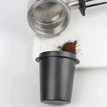 58/53/51mm Coffee Dosing Cup Sniffing Mug For Espresso Machine Wear Resistant Stainless Steel Coffee Dosing Cup