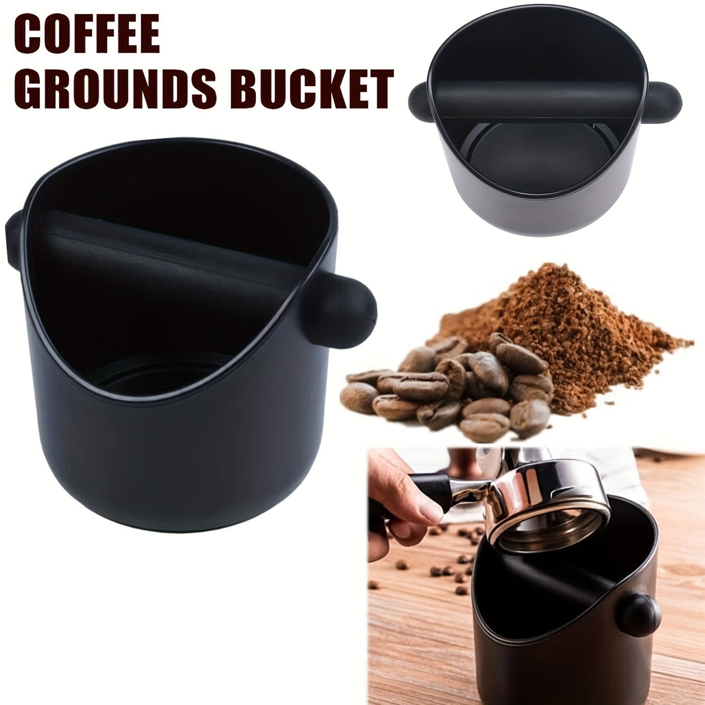 1pc, Coffee Knock Box, Coffee Slug Bucket, Coffee Maker Accessories Coffee Bar Accessories