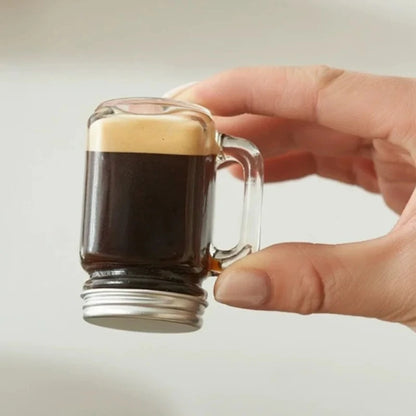 35ml Mini Coffee Concentrate Sub-bottling Sealed Jar Small Sample Wine Cup Honey Sample Storage Jar Storage Coffee Tool