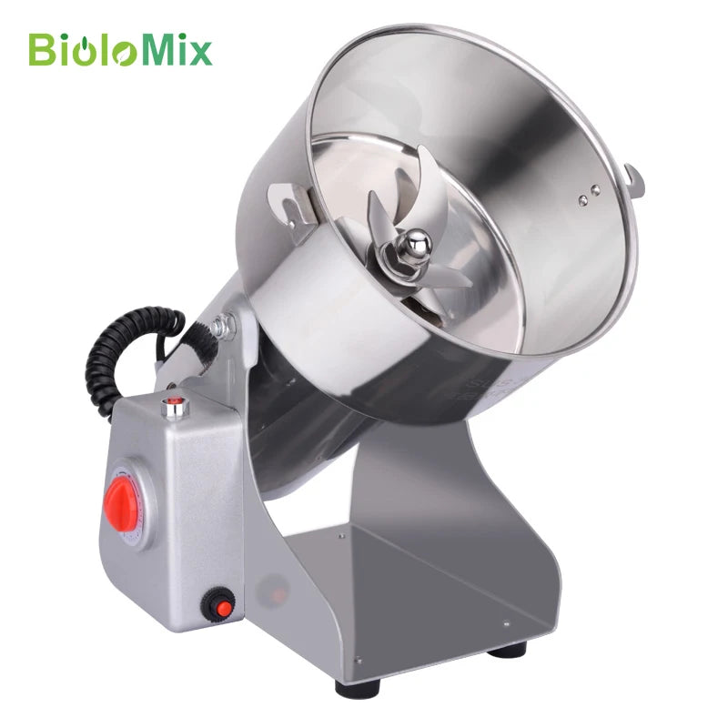 700g Swing Type Electric Grains Herbal Spices Powder,Dry Food Miller,High Speed,ELEKCHEF by Biolomix Display Coffee Grinder