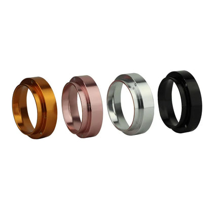 51mm/54mm/58mm Coffee Dosing Ring Aluminum Coffee Distributor Handmade Coffee 51/53/54/58mm Espresso Dosing Funnel Ring Aluminum