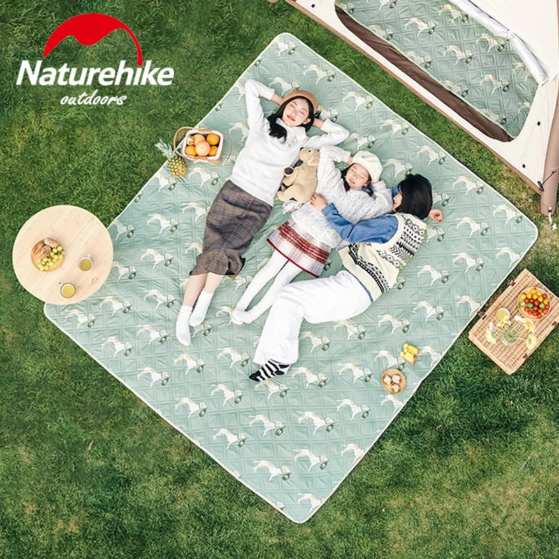 Naturehike Ultrasonic Picnic Mat Waterproof Blanket Camping Mat Beach Mattress Floor Carpet Ground Sheet Portable 4-10 People