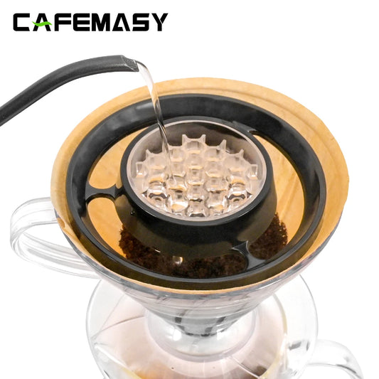 CAFEMASY Portable Hand Brew Coffee Filter Drip Shower Coffee Filter Coffee Maker Drip Coffee Tea Cup  Filter Accessories