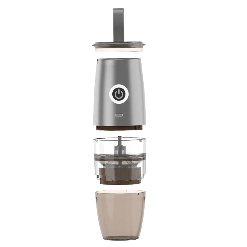 Portable Electric Manual 2-in-1 Coffee Grinder USB Charge Profession Grinding Core Coffee Beans Grinder For Home Office Travel