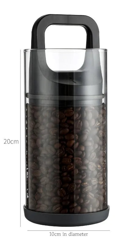 Vacuum coffee cans, coffee bean storage cans, coffee powder sealed cans, storage cans, storage cans, glass cans