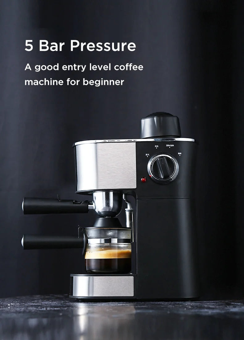 Petrus Coffee Machine Espresso Coffee Maker With Fancy Milk System Milk Bubble Maker(220V)