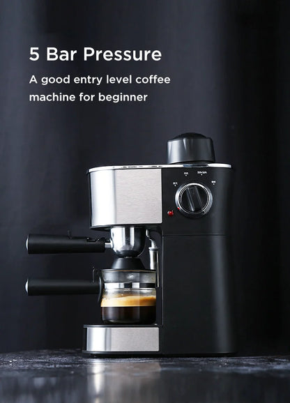 Petrus Coffee Machine Espresso Coffee Maker With Fancy Milk System Milk Bubble Maker(220V)