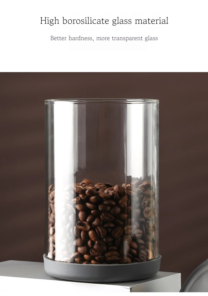 Vacuum coffee cans, coffee bean storage cans, coffee powder sealed cans, storage cans, storage cans, glass cans