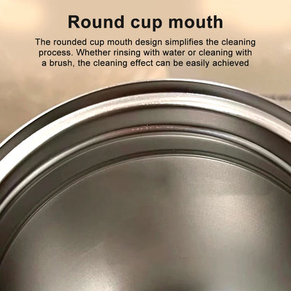 1PCTumbler Thermos Cup Milky White Coffee Mug Car Insulated Water Bottle Travel Stainless Steel Vacuum Flasks Drinking Kettle