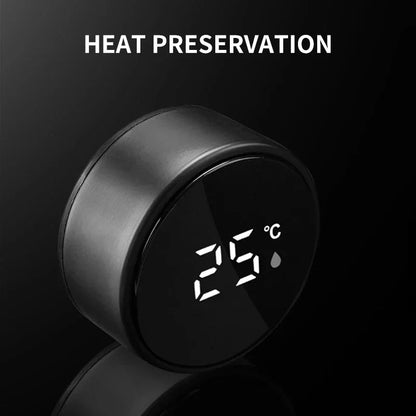 Car Logo Smart Thermos Mug With Temperature Display For Nissan Nismo X-trail Almera Qashqai Tiida Patrol Y62 Teana J32 Skyline