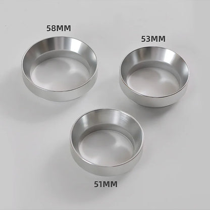 51mm/54mm/58mm Coffee Dosing Ring Aluminum Coffee Distributor Handmade Coffee 51/53/54/58mm Espresso Dosing Funnel Ring Aluminum