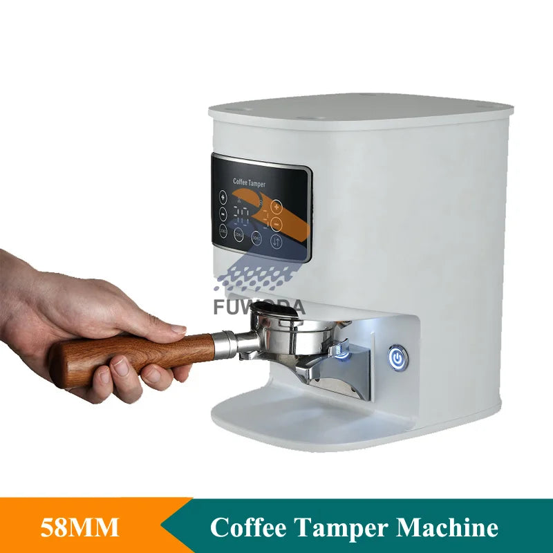 Automatic Coffee Tamper Machine 110V 220V Electric Espresso Coffee Powder Presser Machine 58mm Commercial Coffee Tamper Machine