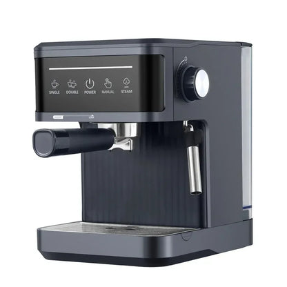 20Bar Electric Italian Coffee Machines Professional Espresso Coffee Maker Semi Automatic Milk Frother Cappuccino Latte Maker