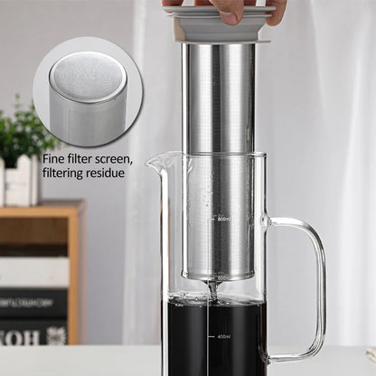 800L Cold Brew Iced Coffee Maker Iced Coffee Maker Tea Infuser Airtight Cold Brew Pitcher Coffee Accessories Cold Brew System