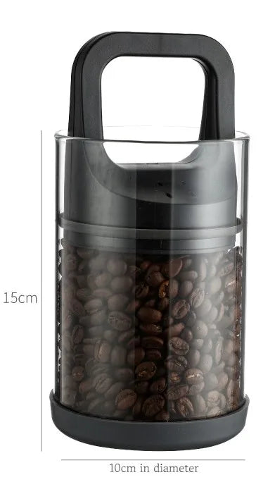 Vacuum coffee cans, coffee bean storage cans, coffee powder sealed cans, storage cans, storage cans, glass cans