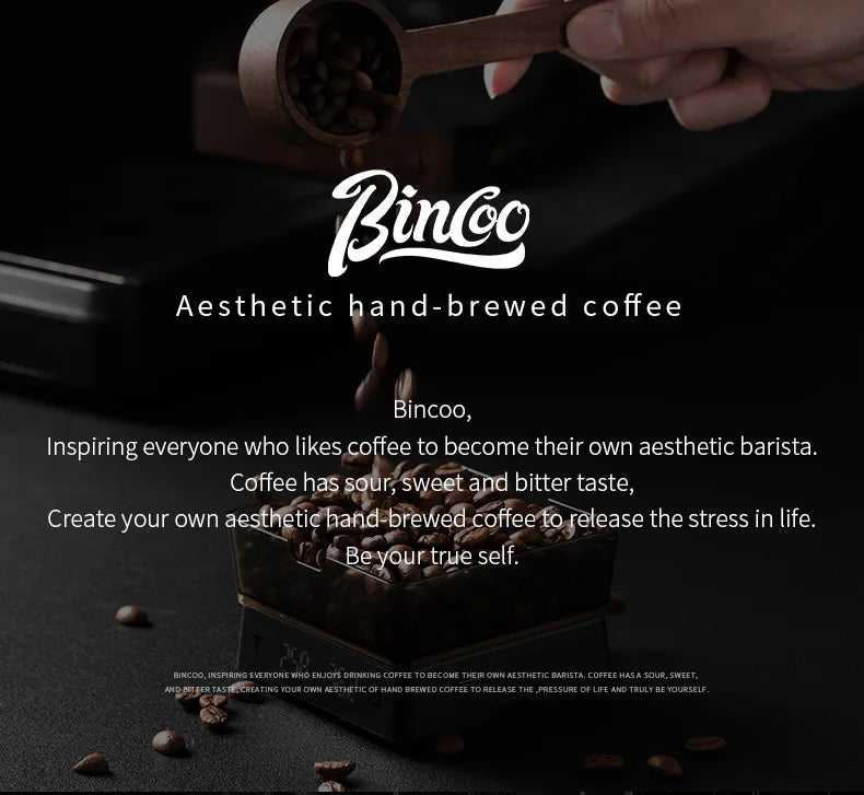 Bincoo Coffee Electronic Scale Italian Special Coffee Bean Weighing Smart Hand Brewing Mini Portable Scale Coffee Appliance