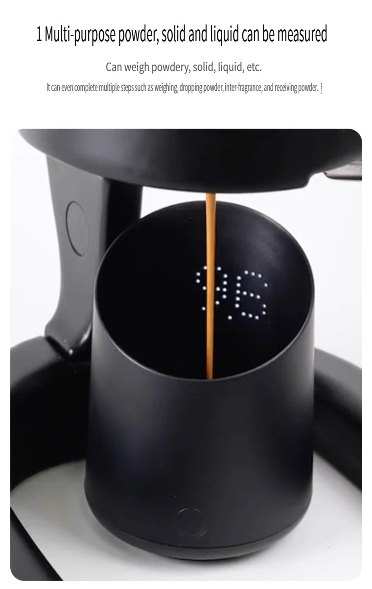 Subminimum Electronic Coffee Weighing Cup, Espresso Scale, Pour-over Electronic Scale, Bean Cup, Waterproof Electronic Scale