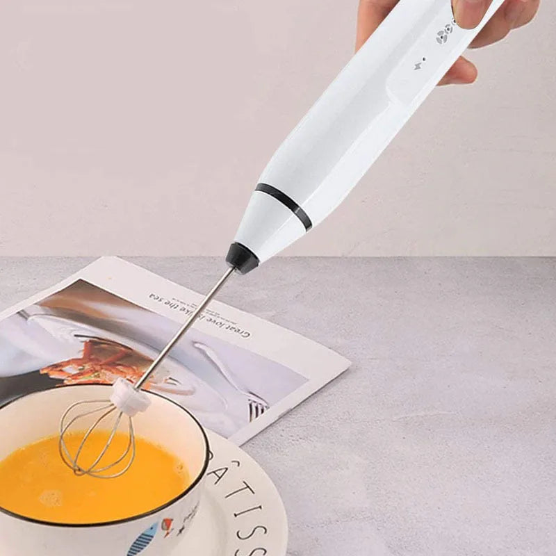 304 Stainless Steel Handheld Electric Whipping Machine, Milk Foaming Machine, Amazon Mini Wireless Whipping Machine