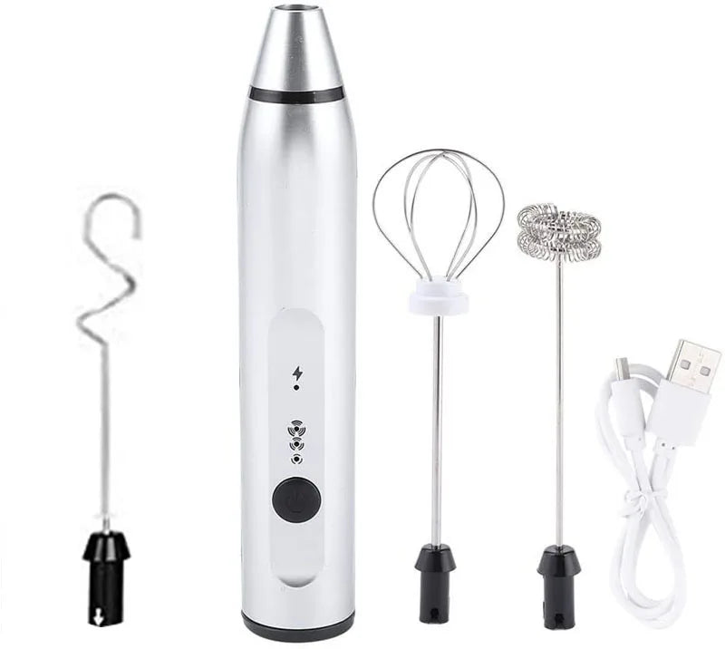 304 Stainless Steel Handheld Electric Whipping Machine, Milk Foaming Machine, Amazon Mini Wireless Whipping Machine