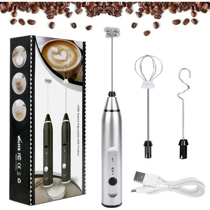 304 Stainless Steel Handheld Electric Whipping Machine, Milk Foaming Machine, Amazon Mini Wireless Whipping Machine