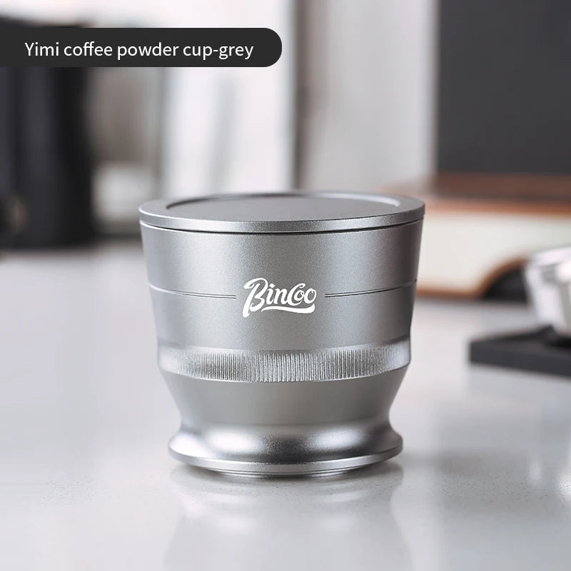 BINCOO-Hand Brewed Coffee Powder Collector Cup, Italian Powder Collector, Coffee Utensils, 51mm, 58mm