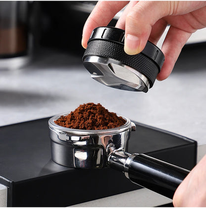 Bincoo 51/58mm Coffee Tamper  Constant Pressure Espresso Tamper with Calibrated Spring Loaded Coffee Leveler Barista Tools