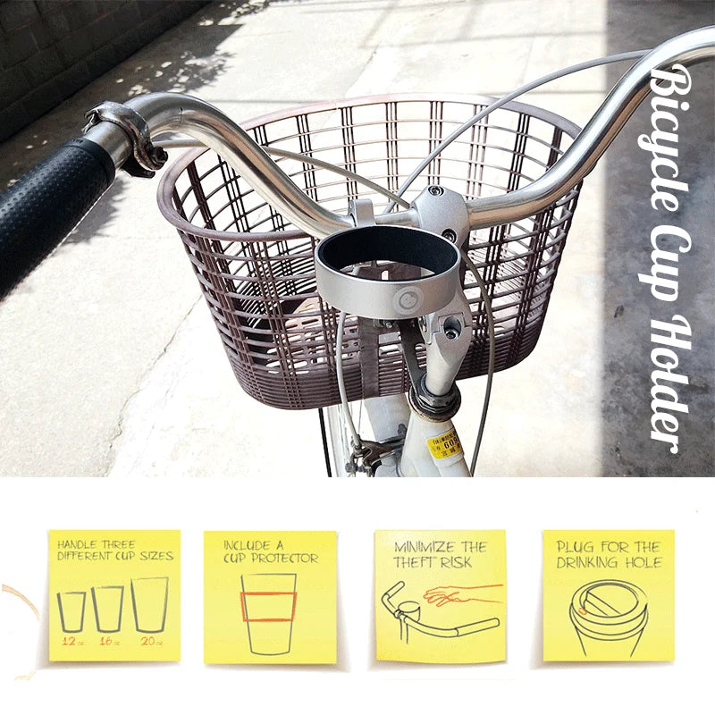 PCycling Bicycle Bottle Holder Bike Parts Coffee Cup Holder Tea Cup Holder Bicycle Bracket Aluminum Bottle Cage Bottle Holder