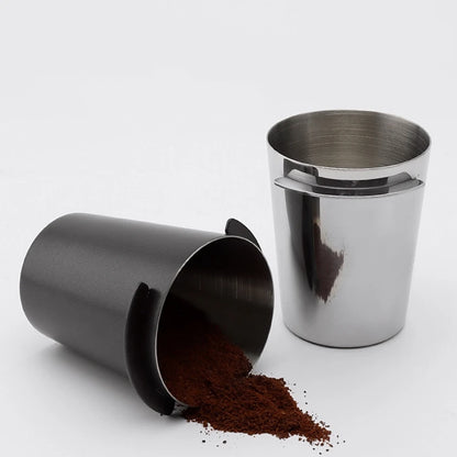 58/53/51mm Coffee Dosing Cup Sniffing Mug for Espresso Machine Wear Resistant Stainless Steel Coffee Dosing Cup Drop Shipping