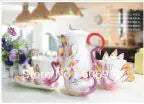 Bone China Ceramic Cups and Saucers Gift Boxes Coffee Cup Set