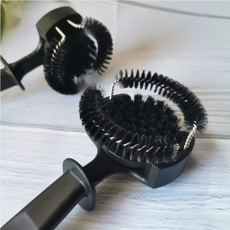 51/58mm Coffee Machine Brush Cleaner Removable Coffee Maker Espresso Group Head Cleaning Round Brushes Cleaning Tool