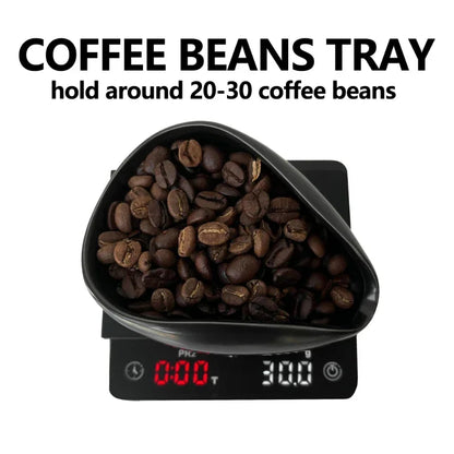 Bean dish, coffee bean dispenser tray and evaporator, barista's espresso accessoriespc