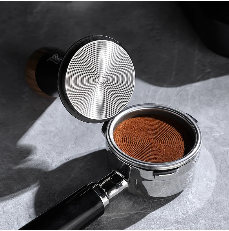 Bincoo 51/58mm Coffee Tamper  Constant Pressure Espresso Tamper with Calibrated Spring Loaded Coffee Leveler Barista Tools