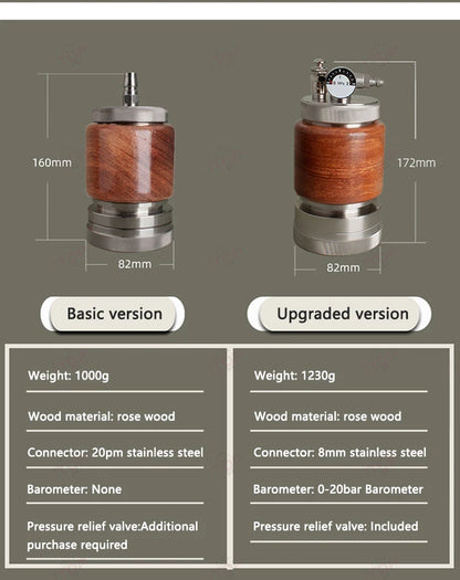 ITOP 58mm Pneumatic Espresso Maker – Portable Manual Coffee Machine