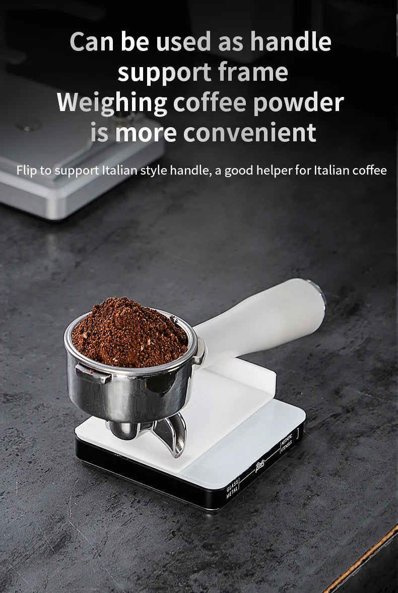 bincoo Digital Kitchen Coffee Scale 2000g/0.1g High precision cycle rechargeable electronic scale Home Barista accessories