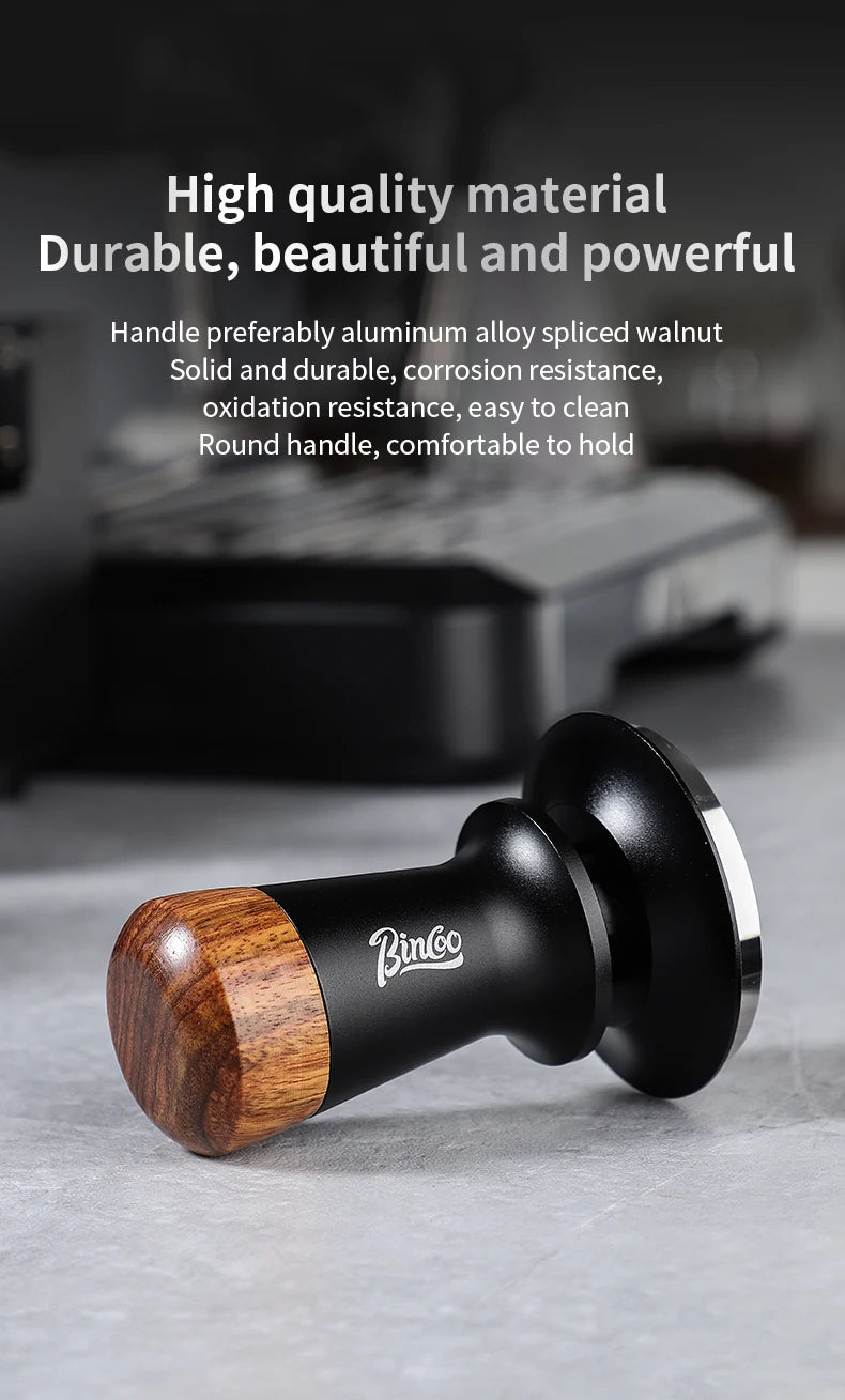 Bincoo 51/58mm Coffee Tamper  Constant Pressure Espresso Tamper with Calibrated Spring Loaded Coffee Leveler Barista Tools