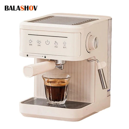 20Bar Electric Italian Coffee Machines Professional Espresso Coffee Maker Semi Automatic Milk Frother Cappuccino Latte Maker