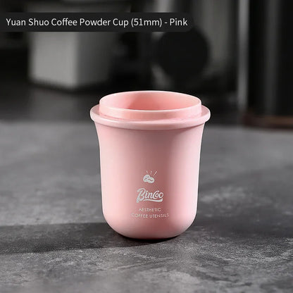 Bincoo Coffee Powder Catcher Cup Coffee Weighing Bean Transparent Aroma Cup Inverted Powder Catcher Anti-Flying Powder Device