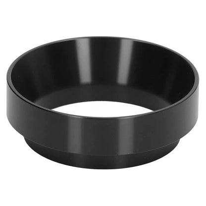 51mm Espresso Dosing Funnel, Magnetic Ring Coffee Machine Accessories Brewing Coffee Tamper Powder Tool(Black)