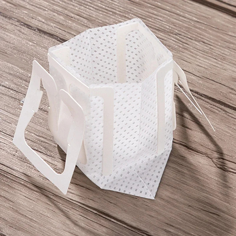 50/100PCS Coffee Filters Disposable Coffee Fliter Bags Portable Hanging Ear Style Filters Eco-Friendly Paper Bag Coffee Making