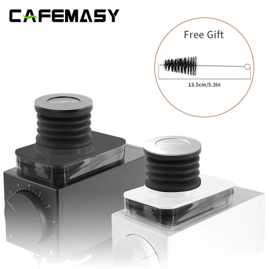 CAFEMASY Coffee Grinder Single Dose Hopper And Bellow Coffee Bean Bin Powder Blowing Cleaning Tools For Fellow Ode/Gen2 Grinder