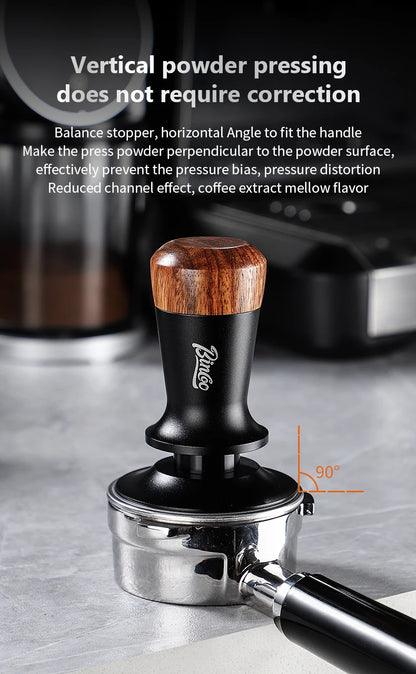 Bincoo 51/58mm Coffee Tamper  Constant Pressure Espresso Tamper with Calibrated Spring Loaded Coffee Leveler Barista Tools