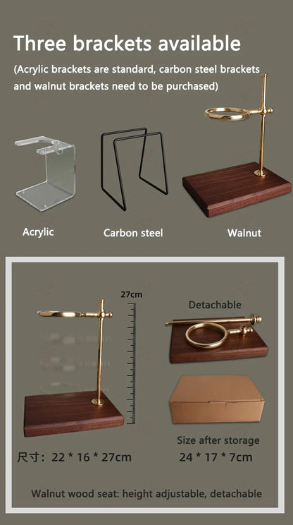 ITOP 58mm Pneumatic Espresso Maker – Portable Manual Coffee Machine