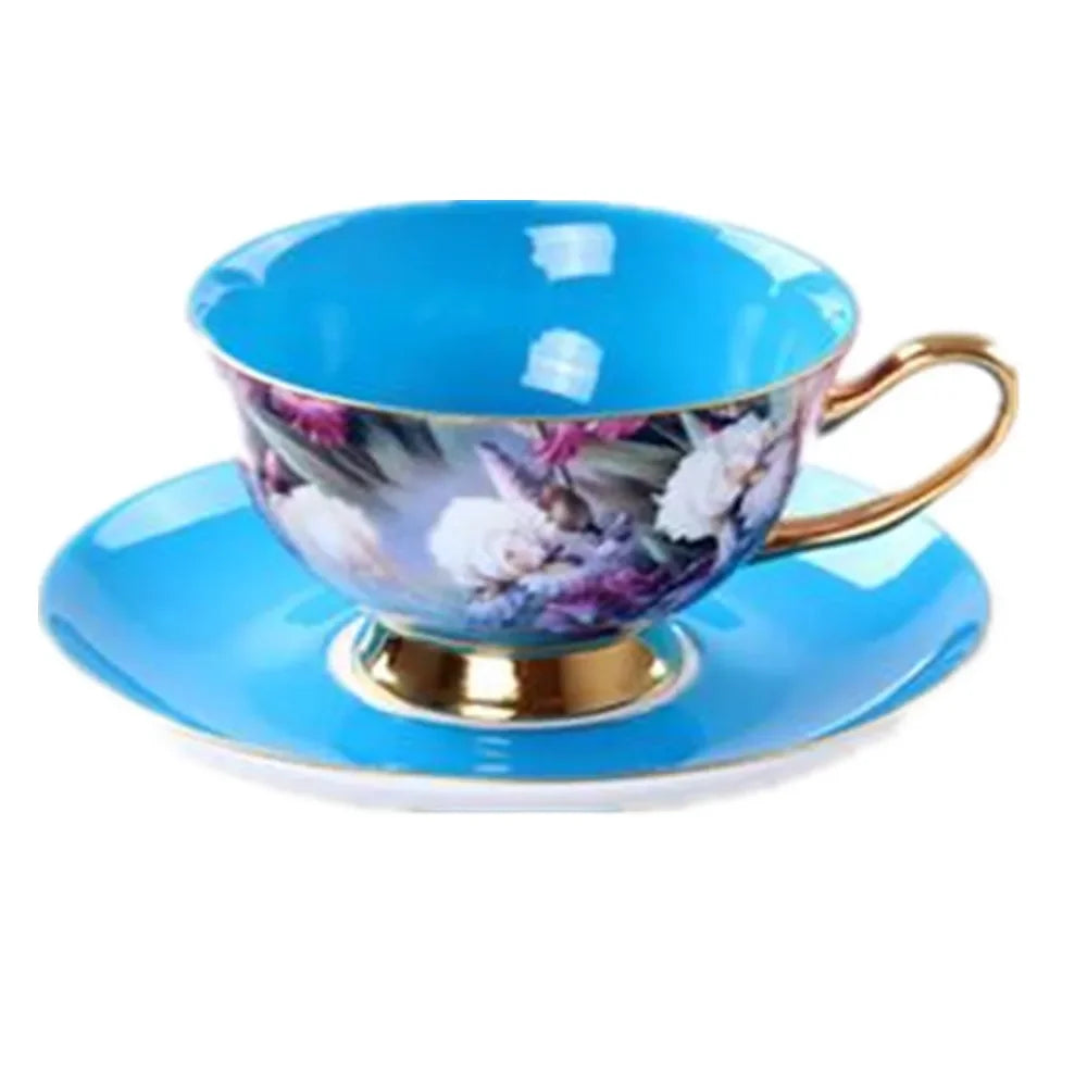 Bone China Ceramic Cups and Saucers Gift Boxes Coffee Cup Set