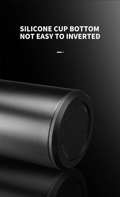Car Logo Smart Thermos Mug With Temperature Display For Nissan Nismo X-trail Almera Qashqai Tiida Patrol Y62 Teana J32 Skyline
