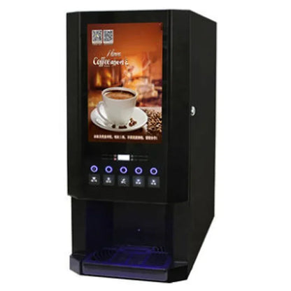 Table 6 Flavors Of Hot And Cold Coffee Machine Automatic One Hot Cocoa Juice Instant Coffee Machine