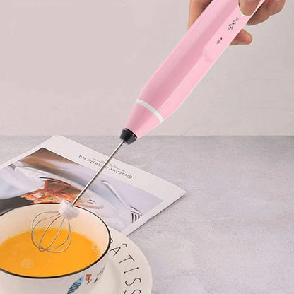 304 Stainless Steel Handheld Electric Whipping Machine, Milk Foaming Machine, Amazon Mini Wireless Whipping Machine