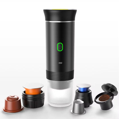 Xiaomi MIJIA Wireless Electric Portable Espresso Coffee Machine 3 in 1 For Car&Home Camping Espresso Coffee Maker Capsule Powder